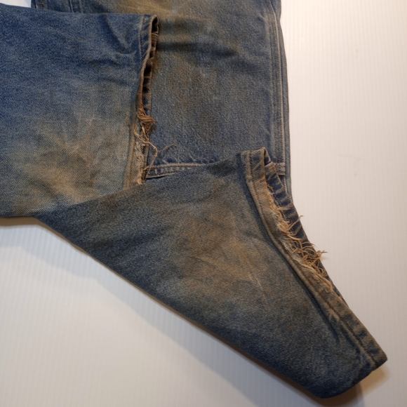 Carhartt Double knee Distressed Jeans Sz 42 - Picture 11 of 12